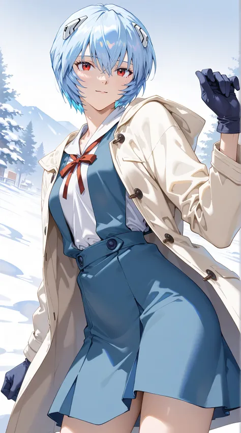 source_evangelion,
個の非常にdetailsな目, perfect eyes, loves feminine, Cowboy Shot, 
Highest Quality, details, Newest, AI-generated, super high resolution on a pile,
curvilinear, is anatomically accurate,  There is little under-eye, (white coat, Tokyo-3 junior h...