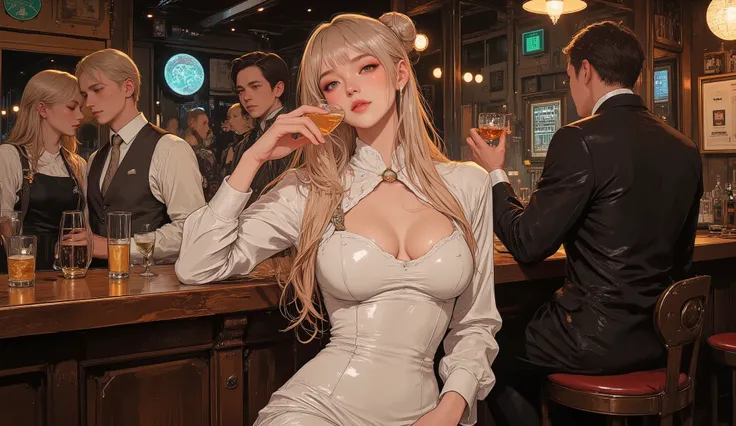 ((masterpiece, highest quality, high resolution, high definition CG unified 8K wallpaper)),
(huge stunning goddess shot, so hot and sexy, jaw dropping beauty, perfect proportions, beautiful body, slim body beauty:1. 3),
(1 girl, solo, long hair tied back...