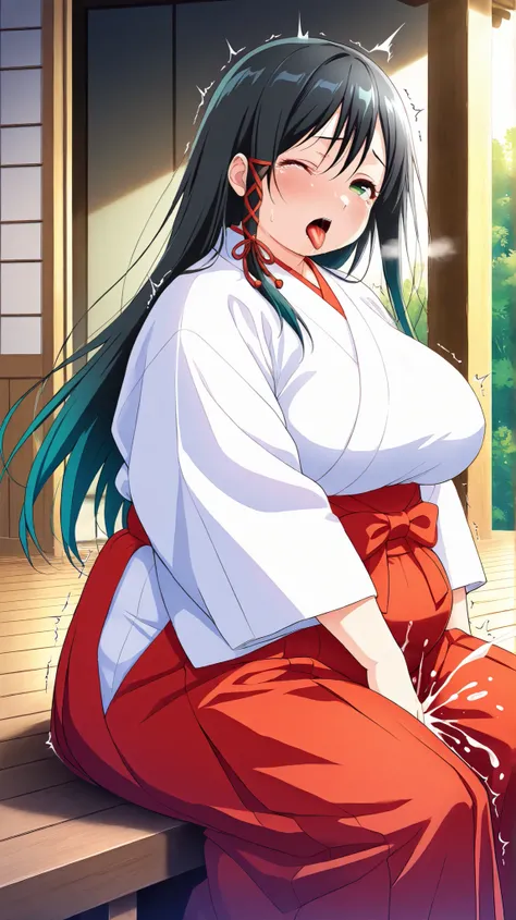 chubby,plump,WeightChubby,NSFW, masterpiece, best quality, 8K, high resolution, official art, detailed lighting,  
cell shading, digital painting, soft shading, anime style, colorful, vibrant colors, rich colors, high saturation,  
1girl, solo, amagamiyae,...