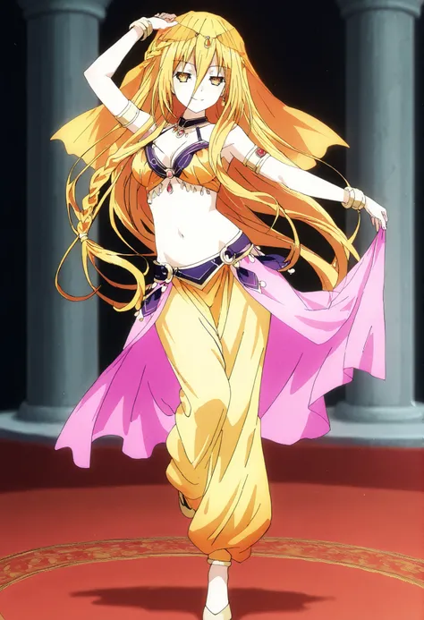 (1girl:1 . 5) , (Seul:1 . 5) , score_9 , score_8_haut , score_7_haut , source_anime , Official work  , ultra-detailed , masterpiece , best quality , high resolution , beaux yeux , detailed eyes , Detailed face , beautiful detailed eyes,1girl,long hair, blo...