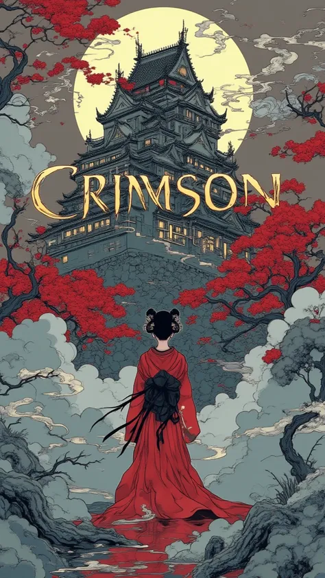 Crimson Flat Style FLUX