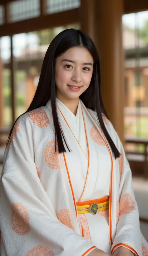 long straight black hairの美しい日本人女性。(((16 year old beautiful girl  )))。the sun barely crosses the horizon, ,  but、That gold thread、the content is waiting to be judged by the light..  and the air is heavy but afraid to whisper, ,  and the air is heavy but afr...