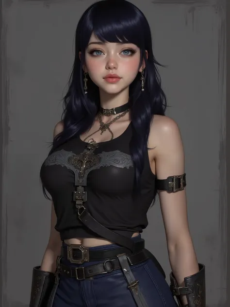 marinette Dopanchan, A very beautiful and cute 22 year old woman with a slight smile. (((Shy smile))), sharp focus on the face, (((Western eyes:1.5))), (((Extremely detailed ice-blue eyes, beautiful eyes, beautifully detailed eyes))), (((delicately detaile...