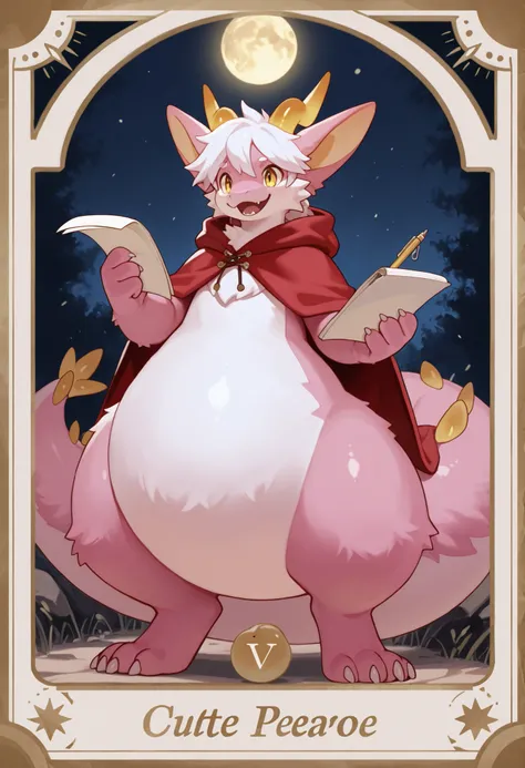 full body, furry, dragon, wide bottom, heavy bottom, wided legs, long digitigrade leg, giant pearshape body, no nipple,detailed face, pink fur,4k ultfigurelity, (4k half body view:1.0),ultra high detailed body,feral dragon,(cute face:1.3),pink fur,golden e...