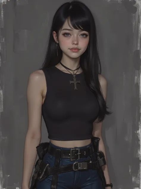 sketch painting, marinette Dopanchan, A very beautiful and cute 22 year old woman with a slight smile. (((Shy smile))), sharp focus on the face, (((Western eyes:1.5))), (((Extremely detailed ice-blue eyes, beautiful eyes, beautifully detailed eyes))), (((d...