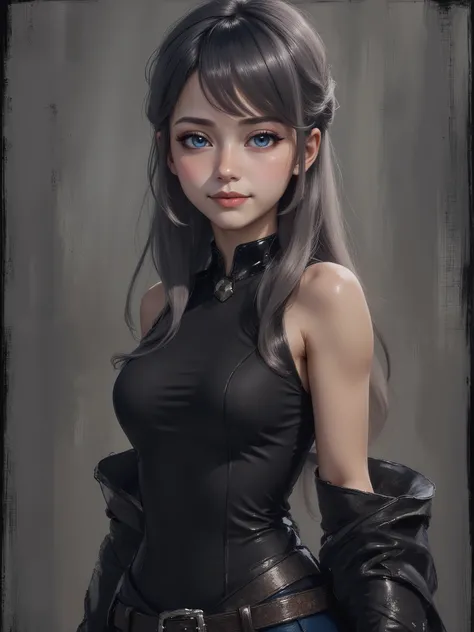 sketch painting, marinette Dopanchan, w1n, A very beautiful and cute 22 year old woman with a slight smile. (((Shy smile))), sharp focus on the face, (((Western eyes:1.5))), (((Extremely detailed ice-blue eyes, beautiful eyes, beautifully detailed eyes))),...