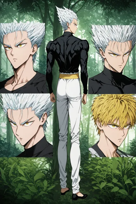 one man, anime character, 마법 회전 그림 속 handsome 남자, color dispersion, Magical Rotation Style, handsome , Former Devil King , Detailed Fan Art , Full Color Illustration , Clean Line Drawing and Color, Great Character Design, Krenz Cushart and Asher Duran ...