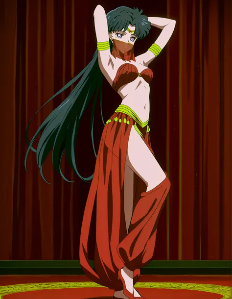 (1girl:1 . 5) , (Seul:1 . 5) , score_9 , score_8_haut , score_7_haut , source_anime , Official work , ultra-detailed , masterpiece , best quality , high resolution , beaux yeux , detailed eyes , Detailed face , beautiful detailed eyes,1girl,black hair,lon...