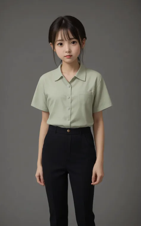 かわいいyounger女の子,slender,Rating_Safety,score_6_up,score_7_up,score_8_up,score_9,short,skinny,small west,slender body,(tiny:1.2),younger,ネイビーブルーのスイムスーツを着たyoungerMade in Japanの少女が、,Hair elastic,Hairpin,realistic, from above ,(big breasts:0.3),small breasted,Ma...