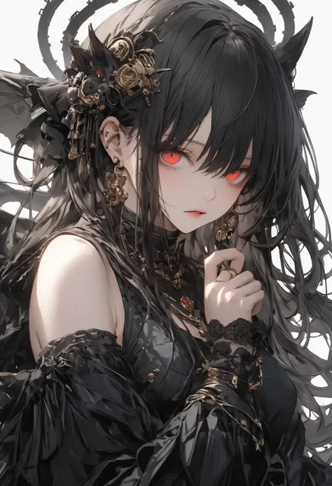 high quality、details、Realistic、100 Yokai、Hyakki Yagyagyayo、Phosphorescence in the Dark、Ancient horrors、masterpiece，（masterpiece），fuill body ,best quality ，（Highest Quality）， cinematiclighting ，（cinematic lighting）、beautiful detailed eyes ，eye detail connec...