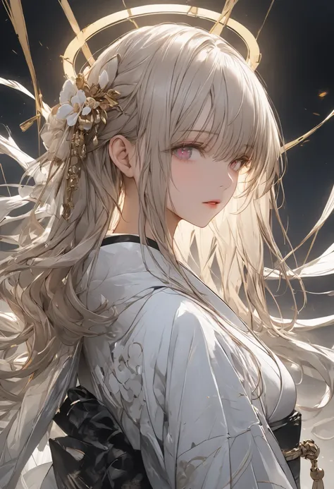 high quality、details、Realistic、100体のspecter、specterを率いる少女、at the scramble crossing、Hyakki Yagyagyayo、Phosphorescence in the Dark、Ancient Japanese numbers々specter、fear、masterpiece，（masterpiece），fuill body ,best quality ，（Highest Quality）， cinematiclighting ...