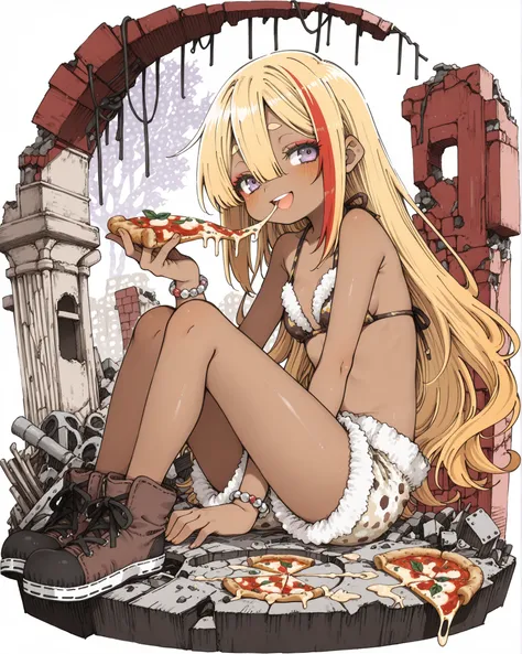 ((Abara Heiki style)), ((Masterpiece)), ((best quality, amazing quality)), ((very aesthetic, absurdres, newest)), (faux figurine:1.5), ((Transparent background, Mini background)), (Asymmetrical background), ((halftone)), (cinematic lighting), ((1girl)), Cu...