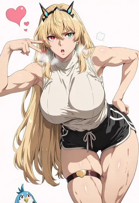 L_Cation2, Babu-style, Hgk, (jeneral-style:1.2), (suou-sensei-style:1.4), (saintshiro-style:1.2), (takeuchi_takashi-style:1.3), (anime coloring, anime screencap), shiny skin, (voluptuous body:1.4), (mature female:1.4), (cellulite:1.3), ((anatomical correct...