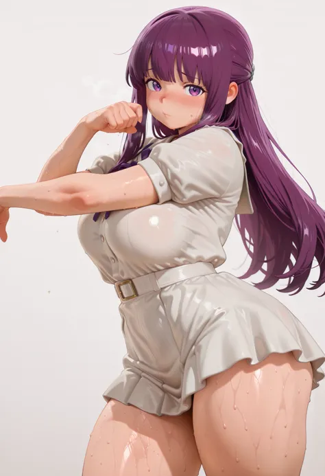 masterpiece, ,amazing thighs、long hair, purple hair、、fern、,,, posing, large breasts,best quality,
,, alone,, nose blush,, POSING , BIG ASS, THICK THIGS; WIDE HIPS, slim waist, POSING
,, DYNAMIC POSE
                                                      ,,,...