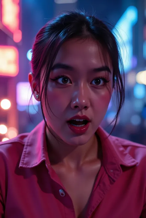 Create a dynamic, ultra eye-catching YouTube thumbnail with a bold, high-contrast color palette. Feature a central subject—a charismatic, expressive character with a surprised or excited look—to instantly convey emotion. Use a dramatic, slightly abstract b...