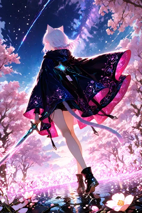 桜と星空の幻想世界へ🌸✨