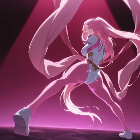 so dakki, old costume1, 1girl, solo, soft darkness, masterpiece, best quality, amazing quality, very aesthetic, absurdres, newest, so dakki, anime screencap, anime coloring, sensitive, dynamic pose, dynamic angle, old costume1, 1girl, facial mark, forehead...