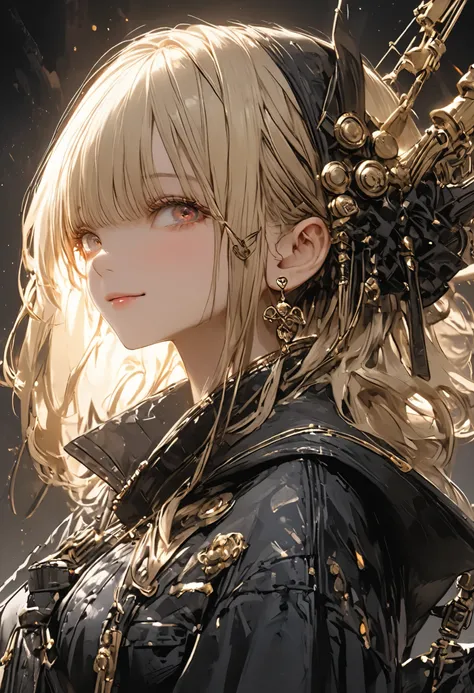 Pretty Girl Hunter 、(((Highest Quality))),(((ultra detail that makes you smile vulgarously))),(((masterpiece))),masterpiece，（masterpiece），fuill body ,best quality ，（Highest Quality）， cinematiclighting ，（cinematic lighting）、beautiful detailed eyes ，eye deta...