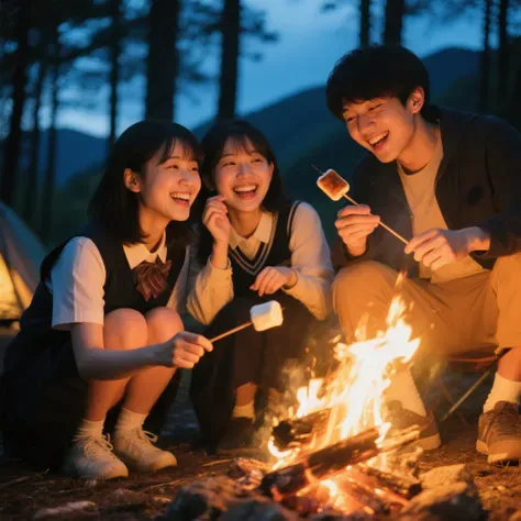 Club Activities #4 Challenge: Sweet Moments by the Campfire