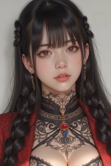 (  Highest Quality, best illustrations,high image quality:1.2), (Horror Fantasy:1.5), (ink and watercolor:1.5),(Ominous Scenery   :1.5),(A lot of dust rises:1.5),(  Dirt Track   :1.5),(wonderful:1.5),(masterpiece:1.5),  (Powerful figures:1.1、Big Breasts:1....