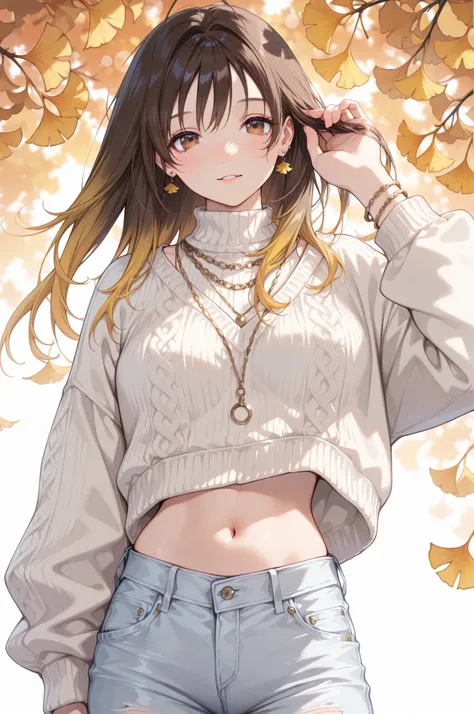 (masterpiece:1.5, ultra-detailed, in the style of Sena Shiera, semi-realistic anime, perfect detailed 5 fingers, thin soft line art, round soft face, large glossy eyes with detailed highlights, gentle expression, small nose, smooth translucent skin, delica...