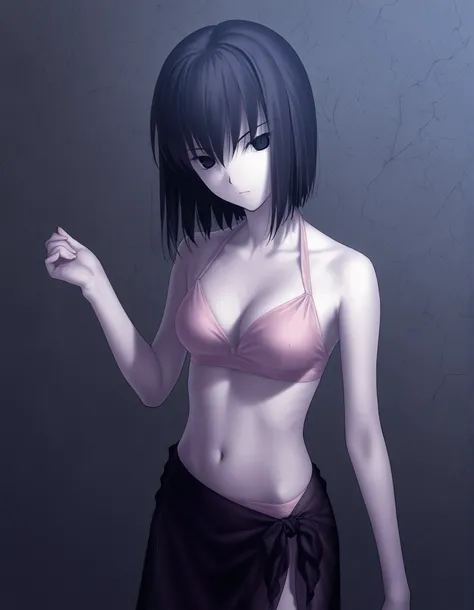 (sunlight) ,white background, simple background ,, from above,(dark), (dutch angle), pale skin, ((sidelight)),
...