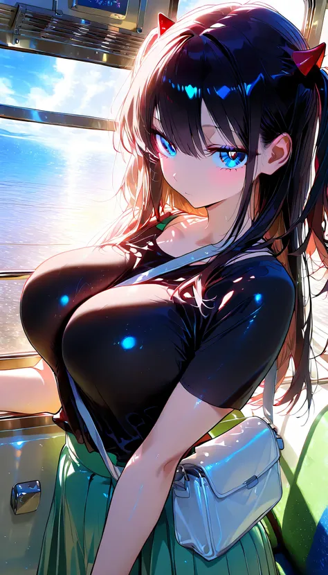 (beautiful girl:1.3),masterpiece,Ultra-high resolution,rich contrast,Very high quality,8k,Highly detailed CG unit wallpaper,Texture,Incredibly absurd,RAW Photos,Highest quality anime,anime-style illustration,studio anime style,professional photograph,an ex...