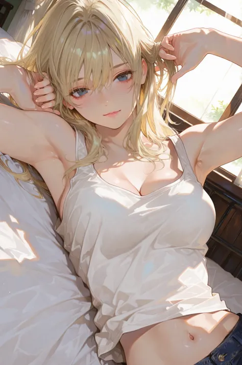 (masterpiece:1.5, ultra-detailed, in the style of Oh! Great, stylish manga illustration, perfect detailed 5 fingers, sharp and bold line art, expressive inking, semi-realistic anatomy, dynamic dutch angle composition, cinematic depth, beautiful girl with s...