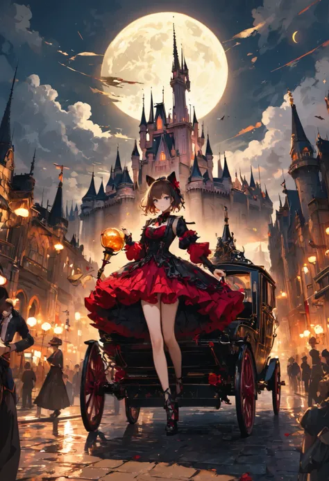 ((people々The parade of))、bright color,beautiful eyes,A delicate smile,Textured Skin,masterpiece,Kilo,best quality,gentle and beautiful woman,brown hair,shortcuts,unkempt hair,Short braided hair,Neat,スレンダー美people,correct attitude,small breasted,beautiful le...