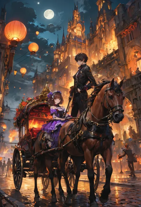 ((people々The parade of))、brown hair，shortcuts，unkempt hair，Short braided hair，Neat，スレンダー美people，correct attitude，small breasted，beautiful legs，The enchanting gray-blue eyes are shining like stars，Saggy Eyes，bright color,beautiful eyes,A delicate smile,cowb...