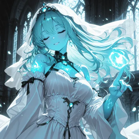 CuteToon_ST, bioluminescent elements, magical light, glow bioluminescent elements, glow magical light, mystical atmosphere, captivating atmosphere, ethereal elements, exude charm and wonder,masterpiece, best quality, highres, ethereal fantasy, cinematic li...