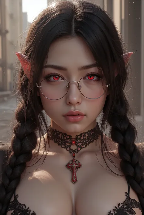 (  Highest Quality, best illustrations,high image quality:1.2), (Horror Fantasy:1.5), (ink and watercolor:1.5),(Ominous Scenery   :1.5),(A lot of dust rises:1.5),(  Dirt Track   :1.5),(wonderful:1.5),(masterpiece:1.5),  (Powerful figures:1.1、Big Breasts:1....