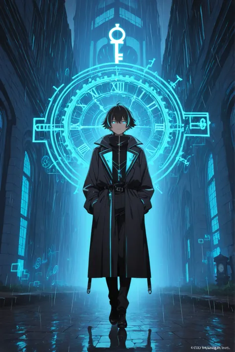 
((Masterpiece, best quality, detailed anime illustration, key visual)), atmospheric, cinematic, 8K

Character: Giulio Lombardi, the Algorithmic Duelist.

Core Concept: A man who sees duels not as art, but as a system of predictable outcomes. His power is ...