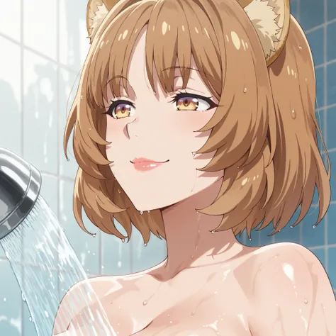 Raphalia, from The Rising of the Shield Hero, is a more mature and villainous version of herself, with short hair, yellow eyes, a smug smile, and painted lips. She has a curvaceous figure with a medium to large bust. Her fair skin glistens with water dropl...