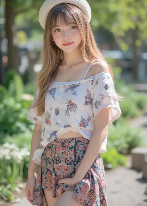 cuteloli,((最High Quality、masterpiece、high sensitivity、high definition、detailed explanation、Delicate Depiction、Fvalue:4.0)),((Slender and Cute Japanese Woman、16 years old)),Lutu-up shot, full body photo, A very beautiful young teenage girl with blond hair, ...