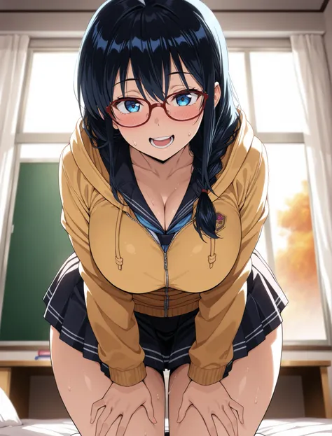 1 girl,kind gaze,hd, másterpiece, absurd,, Big saggy breast, inlove gaze, , blush,masterpiece,best quality,amazing quality,anime coloring,masterpiece,best quality,amazing quality,anime coloring,, shallow depth of field , photogenic, super high resolution, ...