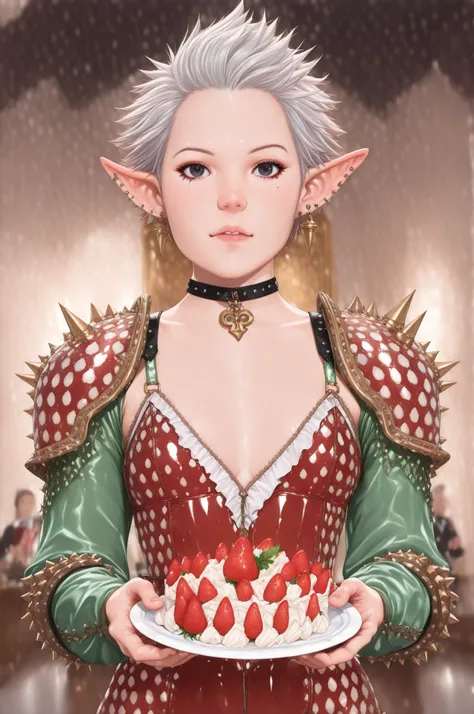 female punk, random colors hair, black eye , facial piercings, eye makeup, small breasts, meduim hips, (goblin femboy:1.0) (shortstack:1.0) (green skin:1.0) (pointy ears:1.0) (wide hips:1.0) boy. crossdressing, femboy. huge hips, very short hair. Bouffant....