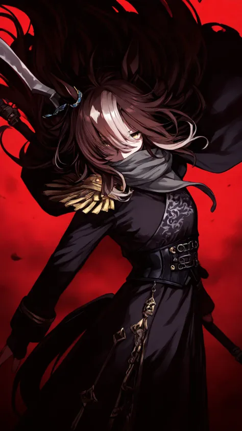 ltfashion,748cmstyle,(umamusume, dreamjourney:1.3),(looking at viewer, side shot:0.72), warrior, (face shot, three quarter shot:1.1), (1girl:0.35), solo, masterpiece, best quality, amazing quality, very aesthetic, high resolution, ultra-detailed, golden ey...