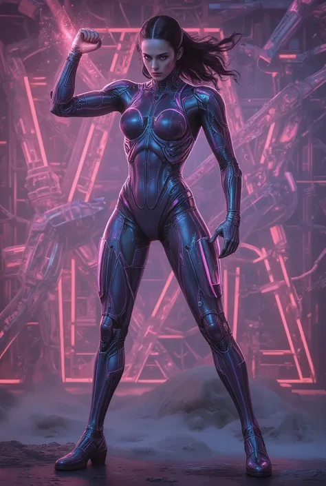 (Masterpiece:1.2), best quality, high resolution, Unity 8K Wallpaper, (super real illustration:1.0), Beautiful Details, very detailed on trends, perfect lighting, neon colored, very detailed on trends CG, Shine eyes, backlit, armor, Shine, full_armor, warf...