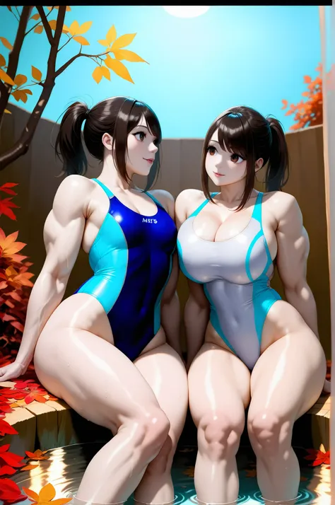 score_9, score_8_up , score_7_up , just describe what you want, tag1, tag2,official art, official style,game cg,illustration,
(masterpiece:1.5),(most detailed:1.5), (high resolution:1.5), (best quality:1.5),(perfect anatomy:1.5), (4K:1.3),
女の子2人:1.3, (side...