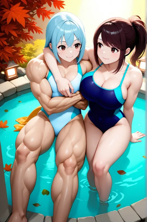 score_9, score_8_up , score_7_up , just describe what you want, tag1, tag2,official art, official style,game cg,illustration,
(masterpiece:1.5),(most detailed:1.5), (high resolution:1.5), (best quality:1.5),(perfect anatomy:1.5), (4K:1.3),
女の子2人:1.3, ( hug...