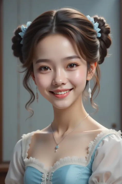 お団子ヘアの女の子 v1.0