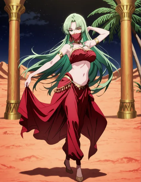 (1girl:1 . 5) , (Seul:1 . 5) , score_9 , score_8_haut , score_7_haut , source_anime , Official work  , ultra-detailed , masterpiece , best quality , high resolution , beaux yeux , detailed eyes , Detailed face , beautiful detailed eyes,1girl,green hair, ve...