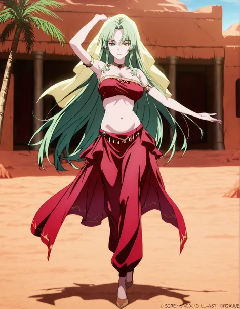 (1girl:1 . 5) , (Seul:1 . 5) , score_9 , score_8_haut , score_7_haut , source_anime , Official work  , ultra-detailed , masterpiece , best quality , high resolution , beaux yeux , detailed eyes , Detailed face , beautiful detailed eyes,1girl,green hair, ve...