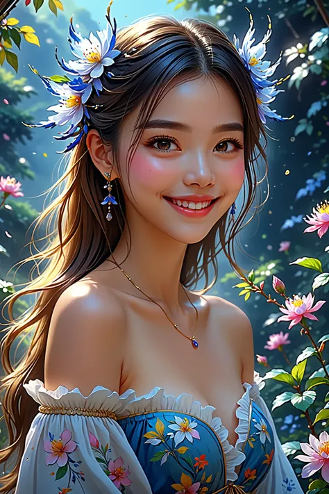 幻想的な女性像 SDXL v1.0