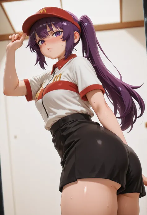 masterpiece, ,amazing thighs、long hair, purple hair、、fern、,,, posing,,best quality,
,, alone,, nose blush,, POSING , BIG ASS, THICK THIGS; WIDE HIPS, slim waist, POSING
,, DYNAMIC POSE
,,, shiny skin, s...