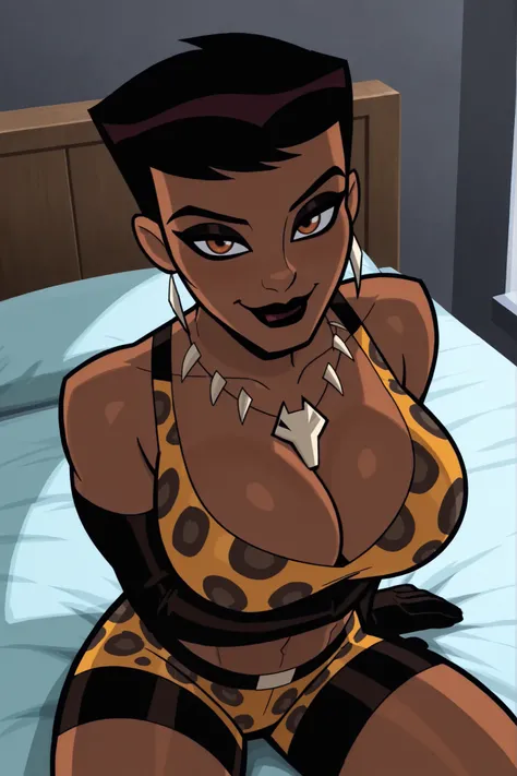 BREAK, score_6_up, score_7_up, score_8_up, score_9, masterpiece, best quality, dramatic lighting, intricate details, 1girl, solo, large breasts, cleavage, curvy, athletic, looking at viewer, seducing viewer, teasing viewer, smiling, closed mouth, seductive...