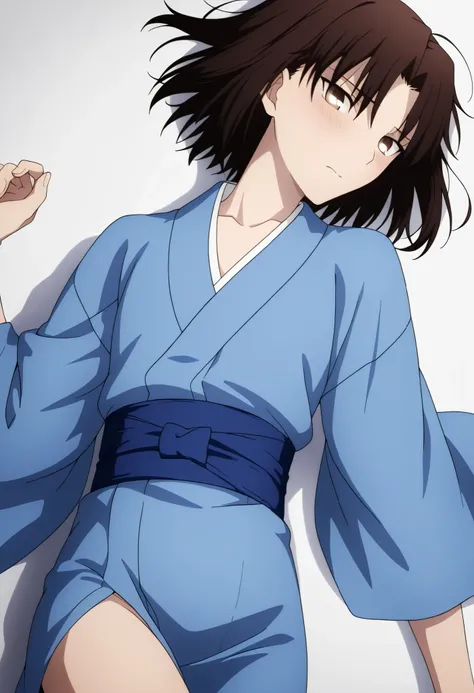 <lora:KnK_ryougi_shikiXLIllustrious001>,
masterpiece,best quality,good quality,newest, 8k, from side,
white background, simple background ,(cinematic light), (on back), (), , ,
light embarrassed,,
looking at viewer, (), , head tilt, ,
solo,
anime colorin...