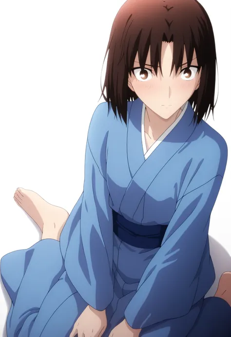 <lora:KnK_ryougi_shikiXLIllustrious001>,
masterpiece,best quality,good quality,newest, 8k, from above,
white background, simple background ,(cinematic light), (wariza), (), wide-eyed, ,
light embarrassed,,
looking at viewer, (), , head tilt, ,
solo,
anim...