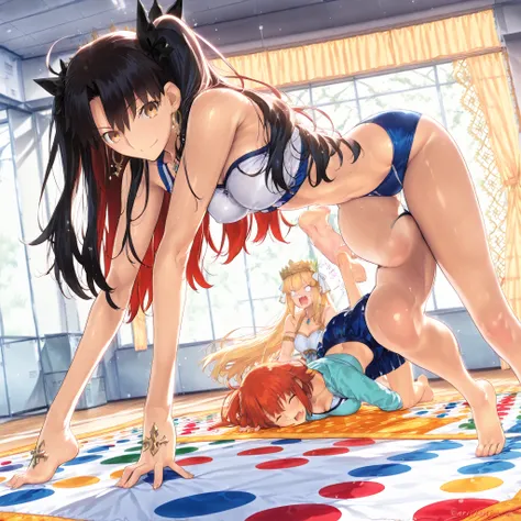 (masterpiece:1.1), (Highest Quality), (Super Detailed), (Fate/Grand Order style:1.2), (Thickly painted anime style),
(anime style:1.25), takeuchi takashi, (2girls:1.3), ((Fate Grand Order:1.2)), (1girl: Fujimaru Ritsuka (female), aaritsuka:1.3), (2girl: Is...